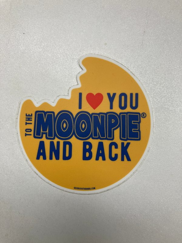 MOONPIE LOVE YOU STICKER For Sale