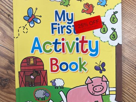 BOOK: MY FIRST ACTIVITY BOOK Hot on Sale