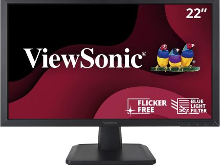 ViewSonic 22  1080p DisplayPort, DVI, VGA LCD Monitor - Certified Refurbished Sale