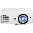 ViewSonic 3000 ANSI Lumens WXGA Short Throw Projector - Certified Refurbished For Discount