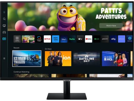 Samsung 32  1920x1080 60Hz Flat Smart Monitor - Certified Refurbished Hot on Sale