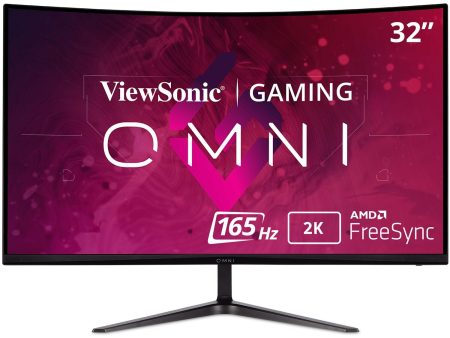 ViewSonic OMNI 32  165Hz Curved QHD Gaming Monitor - Certified Refurbished Online Hot Sale