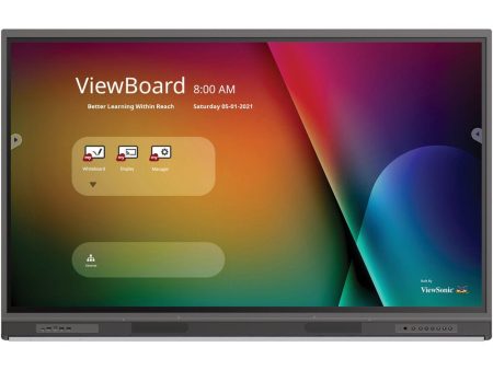 ViewSonic 75  ViewBoard Interactive Flat Panel Display - Certified Refurbished on Sale