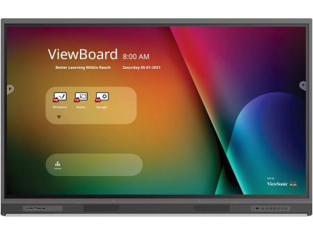 ViewSonic 75  4K Touch Enabled ViewBoard Smart Display - Certified Refurbished Discount