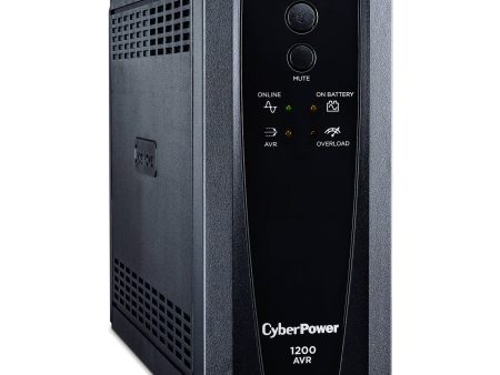 CyberPower AVR 1200VA 720W 8 Outlets, USB Mini-Tower UPS - New Battery Certified Refurbished Online Sale