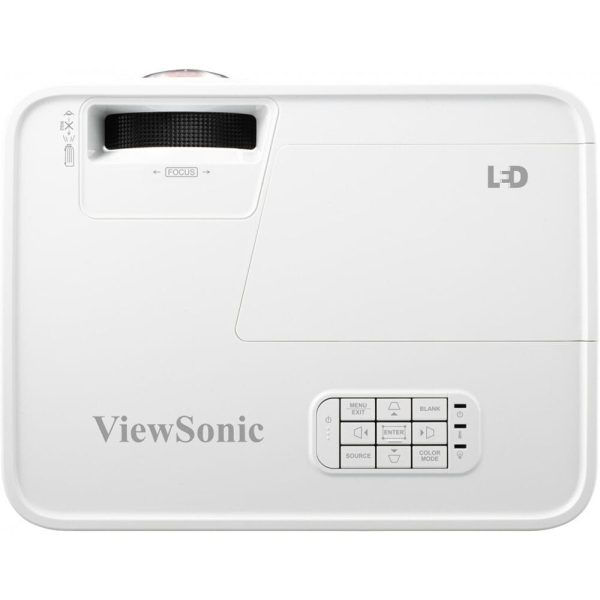 ViewSonic 3000 ANSI Lumens WXGA Short Throw Projector - Certified Refurbished For Discount