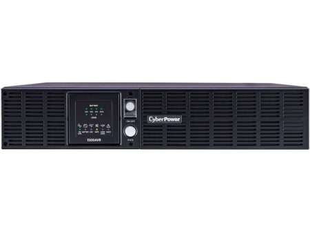 CyberPower 1500VA 900W, 8 Outlets, AVR, 2U Rack Tower Smart App LCD UPS System - Certified Refurbished For Sale