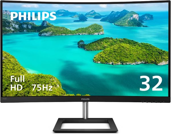 Philips 32  3840x2160 60Hz 4K Curved Monitor -Certified Refurbished Online Sale