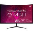 ViewSonic 32  165Hz Curved QHD Gaming Monitor - Certified Refurbished on Sale