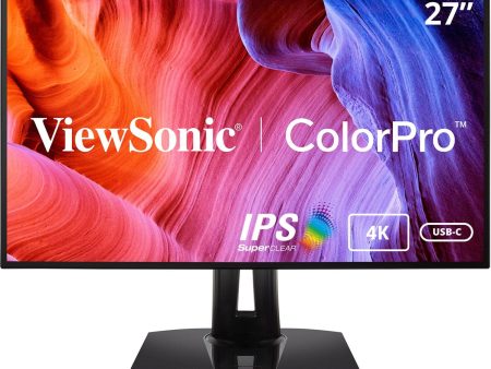 ViewSonic 27  Premium IPS 4K Monitor - Certified Refurbished Supply