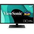 ViewSonic 43  Ultra HD MVA 4K Monitor - Certified Refurbished on Sale