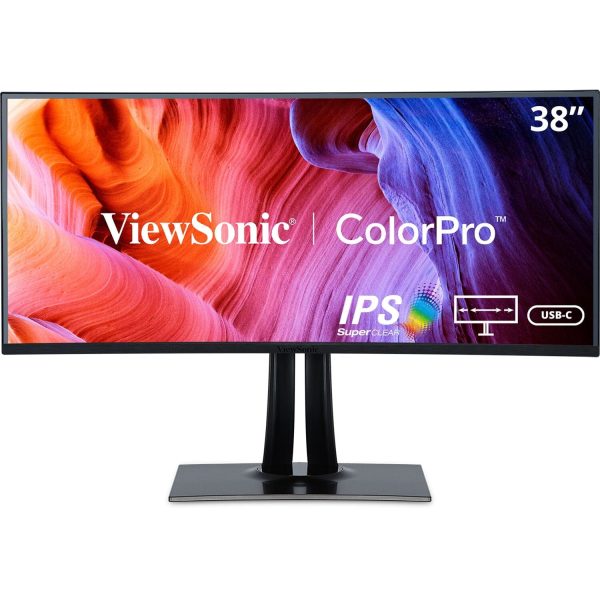 ViewSonic 38  PRO UltraWide Curved Monitor - Certified Refurbished For Cheap