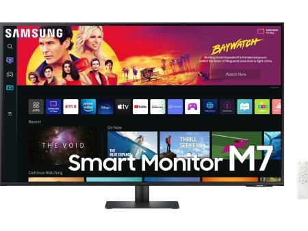 Samsung 43  M70B 3840x2160 60Hz UHD Smart Monitor Black - Certified Refurbished For Discount