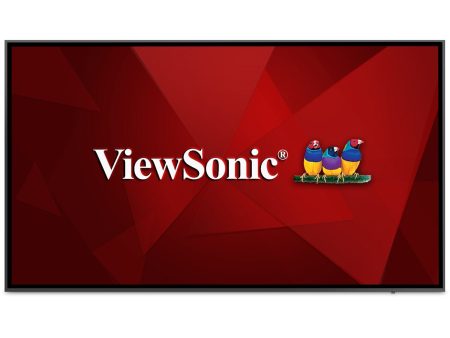 ViewSonic 86  Class 4K UHD Digital Signage, Presentation, Conference Room Large-Format LED Display - Certified Refurbished Cheap