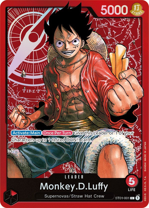 Monkey.D.Luffy (001) [Starter Deck: Straw Hat Crew] Hot on Sale