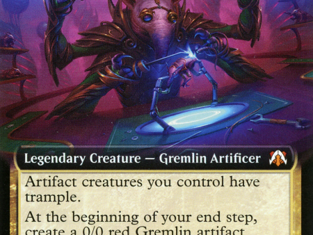 Gimbal, Gremlin Prodigy (Extended Art) [March of the Machine Commander] Discount