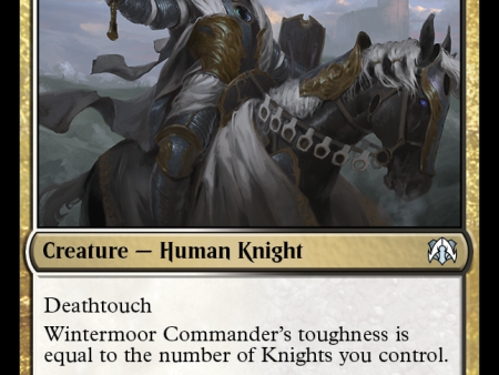 Wintermoor Commander [March of the Machine Commander] For Cheap