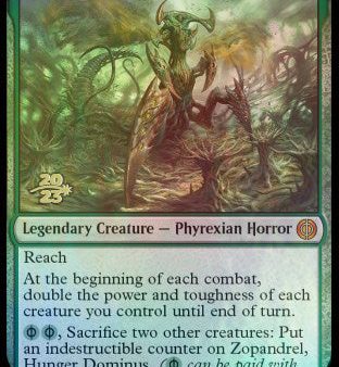 Zopandrel, Hunger Dominus [Phyrexia: All Will Be One Prerelease Promos] Cheap