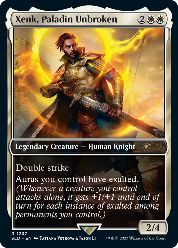 Xenk, Paladin Unbroken [Secret Lair Drop Series] For Discount