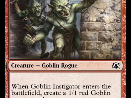 Goblin Instigator [March of the Machine Commander] Sale