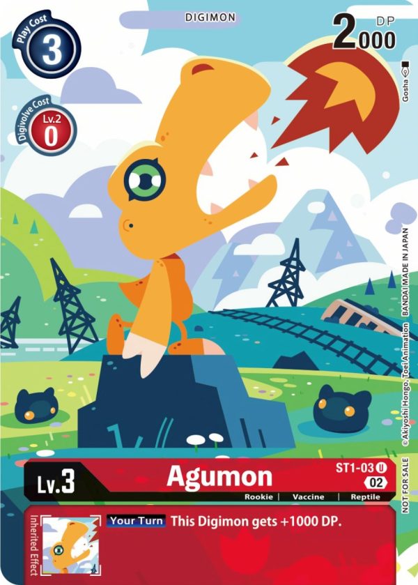 Agumon [ST1-03] (Box Topper) [Dimensional Phase] Online