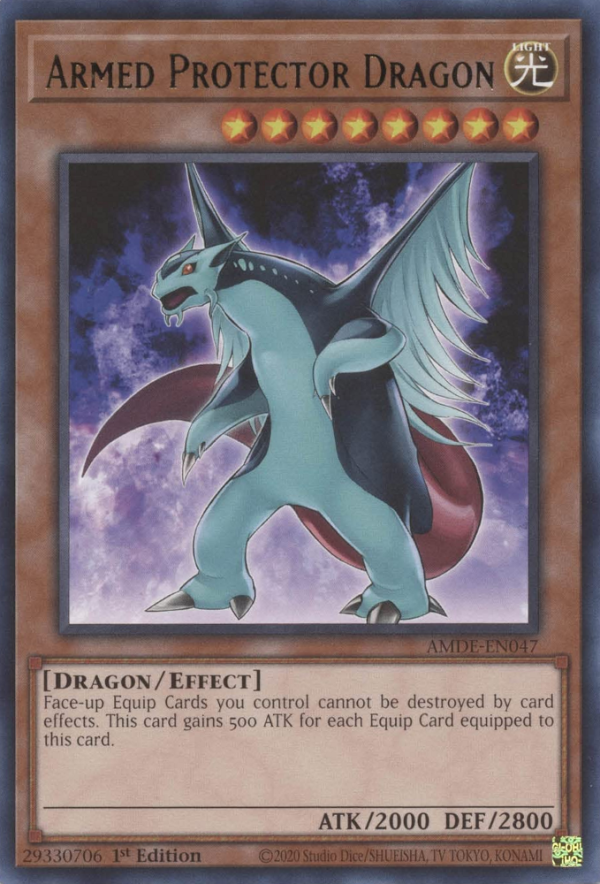 Armed Protector Dragon [AMDE-EN047] Rare Hot on Sale