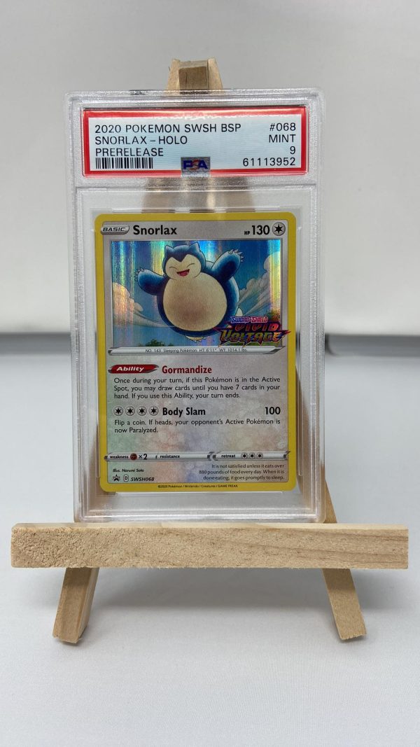 Snorlax Prerelease Promo PSA 9 61113952 Online Sale