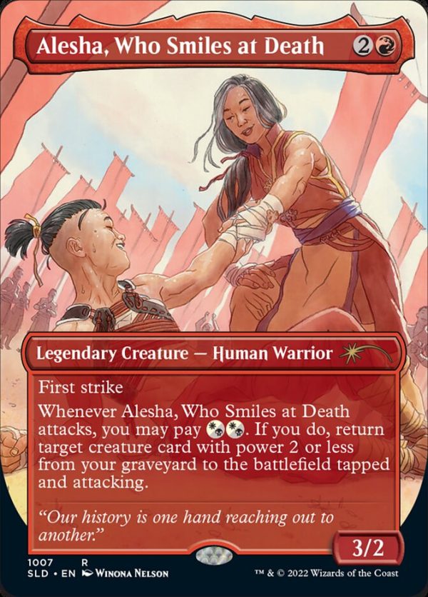 Alesha, Who Smiles at Death [Secret Lair Drop Series] Supply