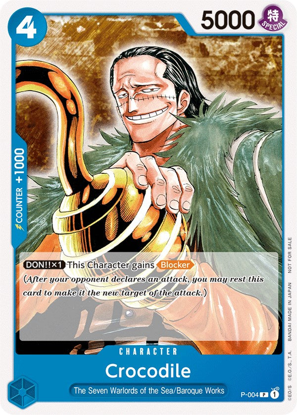 Crocodile (Promotion Pack 2022) [One Piece Promotion Cards] Cheap