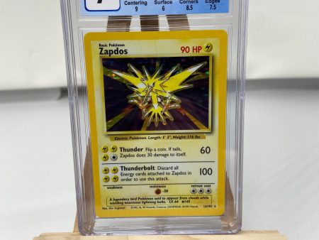 Zapdos Base Set CGC 7 3768023074 on Sale