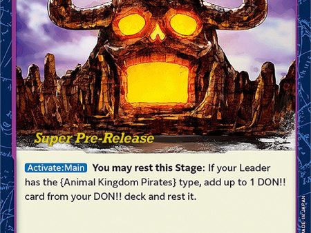 Onigashima Island [Super Pre-Release Starter Deck: Animal Kingdom Pirates] For Discount