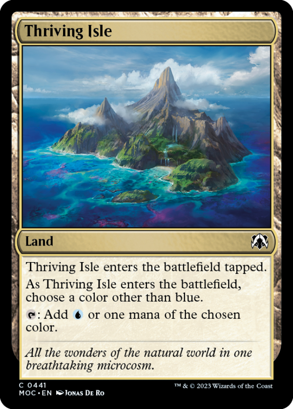 Thriving Isle [March of the Machine Commander] For Cheap