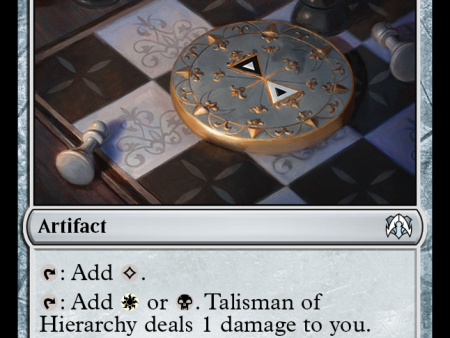 Talisman of Hierarchy [March of the Machine Commander] Online Hot Sale