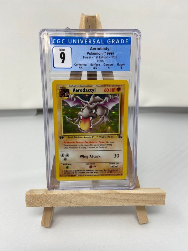 Aerodactyl Fossil 1st Edition CGC 9 3777107031 For Sale