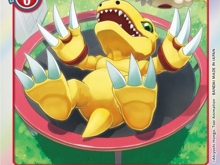 Agumon [ST7-02] (Official Tournament Pack Vol.8) [Starter Deck: Gallantmon Promos] Online Hot Sale