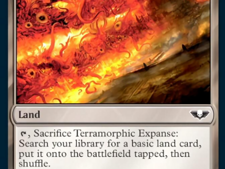 Terramorphic Expanse (Surge Foil) [Warhammer 40,000] For Discount