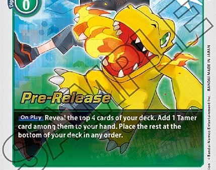 Agumon [BT11-046] [Dimensional Phase Pre-Release Promos] For Sale