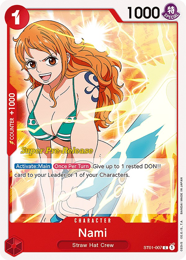 Nami [Super Pre-Release Starter Deck: Straw Hat Crew] For Sale