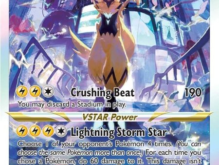 Zeraora VSTAR (GG43 GG70) [Sword & Shield: Crown Zenith] For Sale