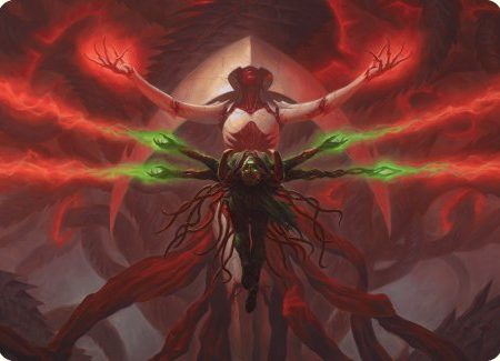 All Will Be One Art Card [Phyrexia: All Will Be One Art Series] Hot on Sale