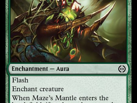 Maze s Mantle [Phyrexia: All Will Be One] Online now