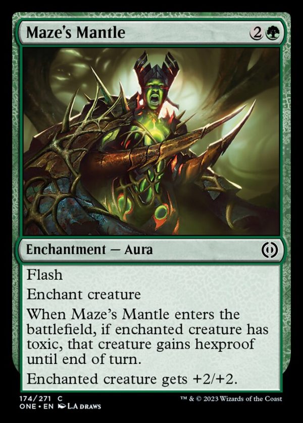 Maze s Mantle [Phyrexia: All Will Be One] Online now