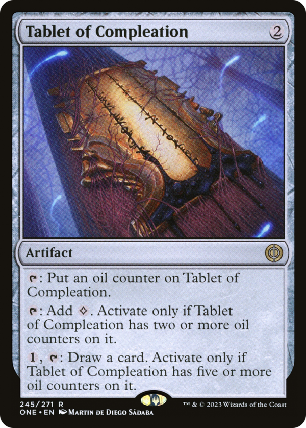 Tablet of Compleation [Phyrexia: All Will Be One] For Discount