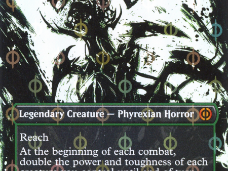 Zopandrel, Hunger Dominus (Borderless Ichor Step-and-Compleat Foil) [Phyrexia: All Will Be One] Online Sale