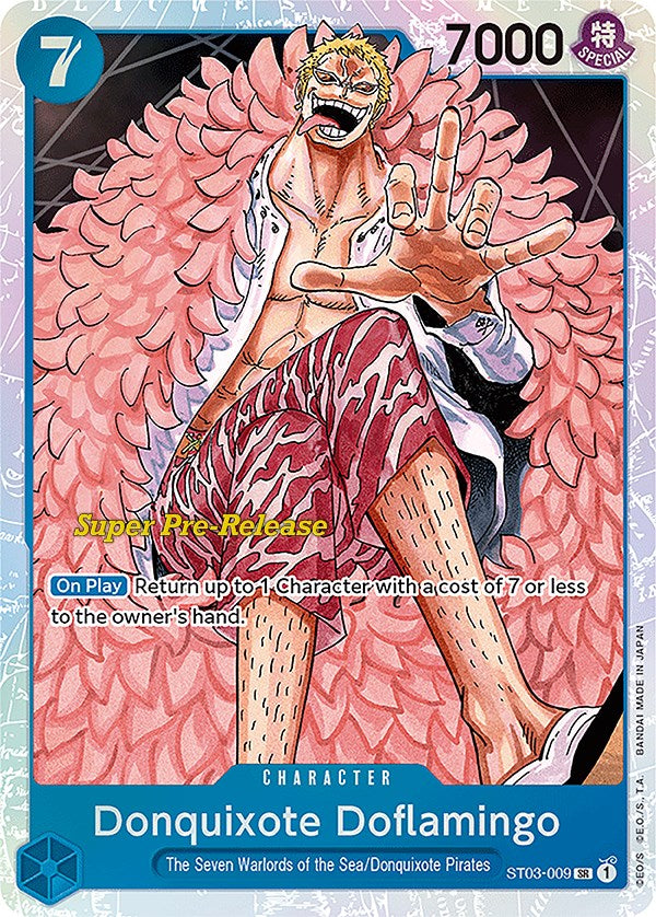 Donquixote Doflamingo [Super Pre-Release Starter Deck: The Seven Warlords of the Sea] Online Sale