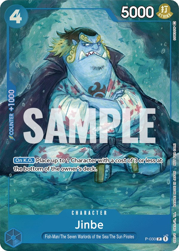 Jinbe (Event Pack Vol. 1) [One Piece Promotion Cards] on Sale