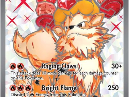 Arcanine ex (224 198) [Scarlet & Violet: Base Set] For Sale