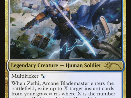 Zethi, Arcane Blademaster [Secret Lair: Universes Within] Cheap