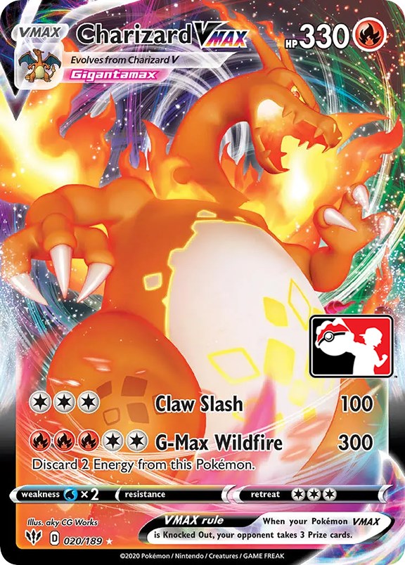 Charizard VMAX (020 189) [Prize Pack Series One] Hot on Sale