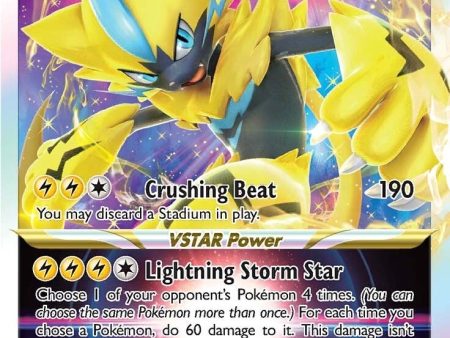 Zeraora VSTAR (055 159) [Sword & Shield: Crown Zenith] Cheap